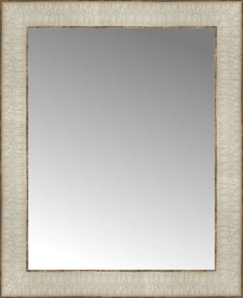 14" x 17" Libretto Antique Silver Custom Framed Mirror