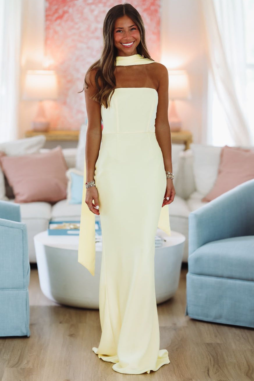 Love Me Maxi Dress - Yellow
