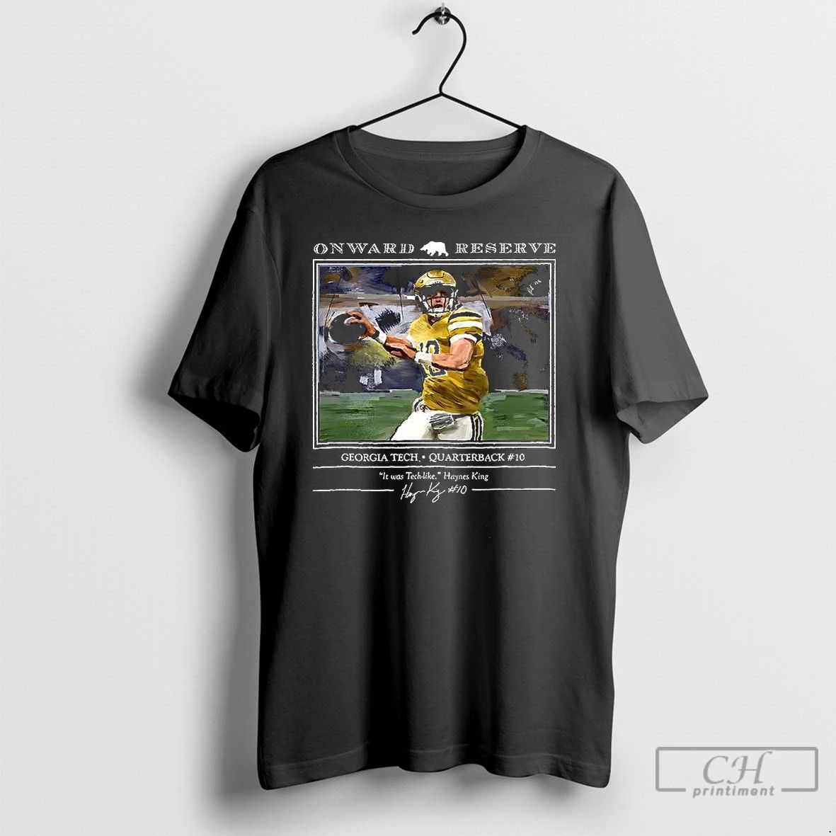 Premium Onward Reserve Georgia Tech Quarterback T Shirts Unisex T-shirt, Sweatshirt, Hoodie, Long Sleeve Tee