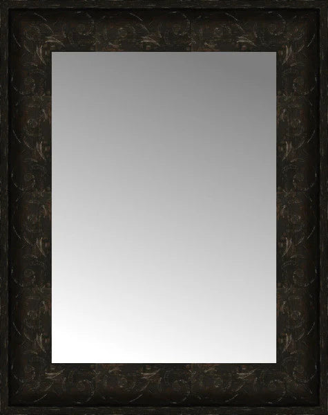 14" x 17" Mantilla Expresso Custom Framed Mirror