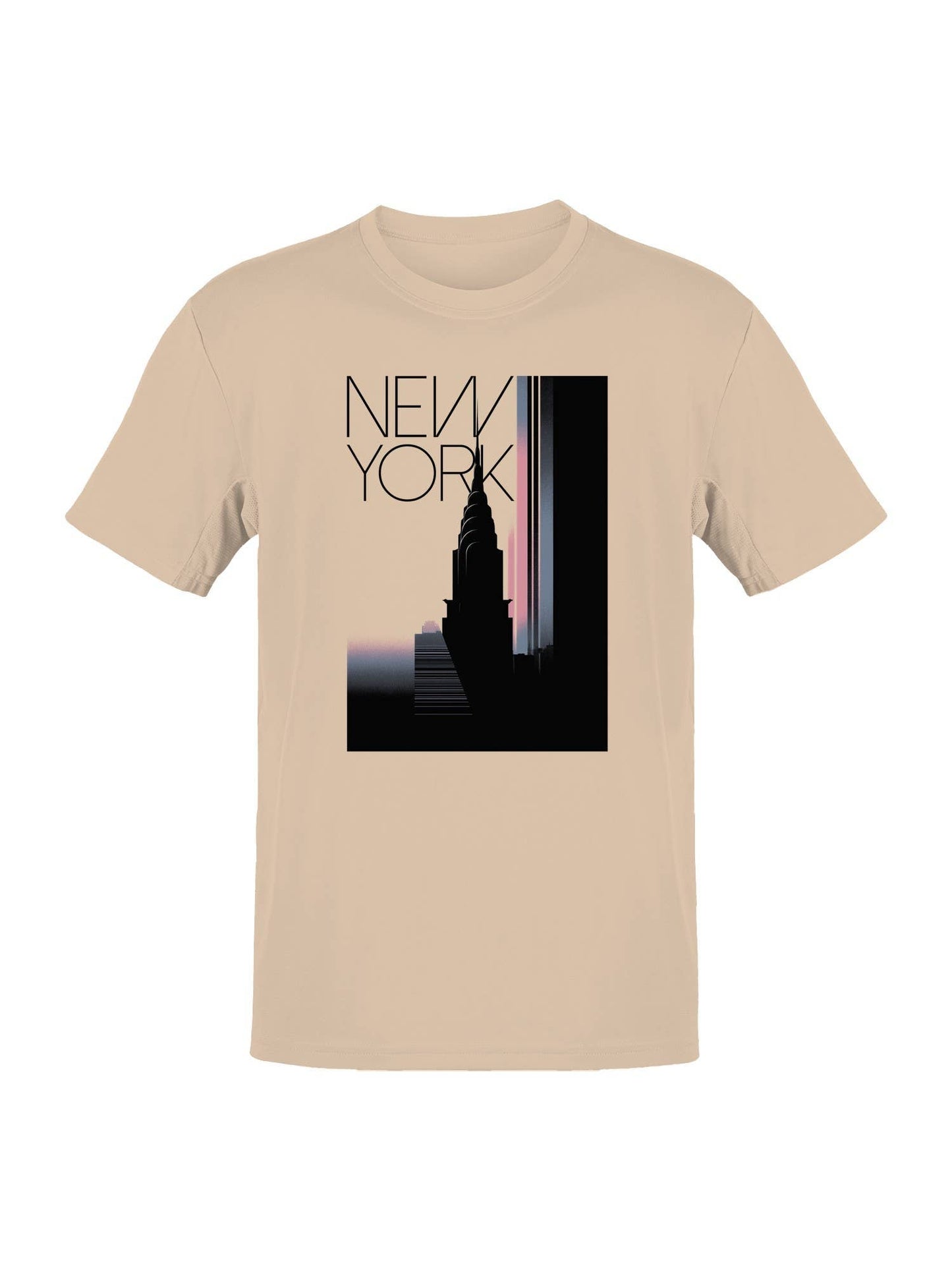 New York City Skyline Art Deco Men's T-Shirt