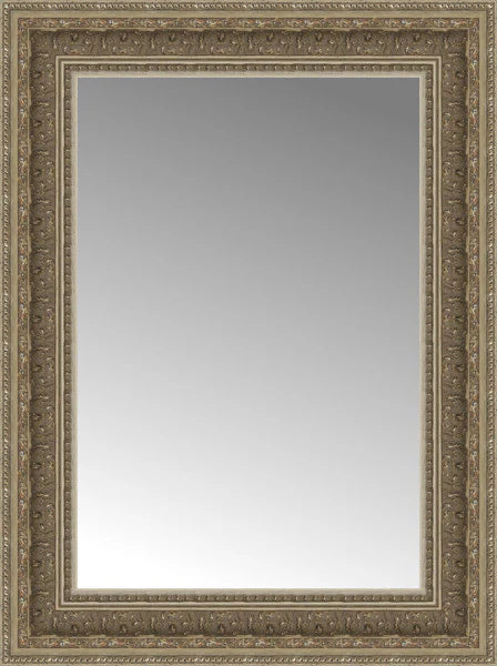 14" x 18" Ambrosia Silver Custom Framed Mirror