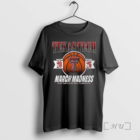 Officials Texas Tech Red Raiders Mbb 2026 March Madness Unisex T-shirt, Sweatshirt, Hoodie, Long Sleeve Tee