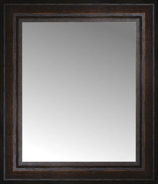 14" x 16" Tuscany Embossed Custom Framed Mirror