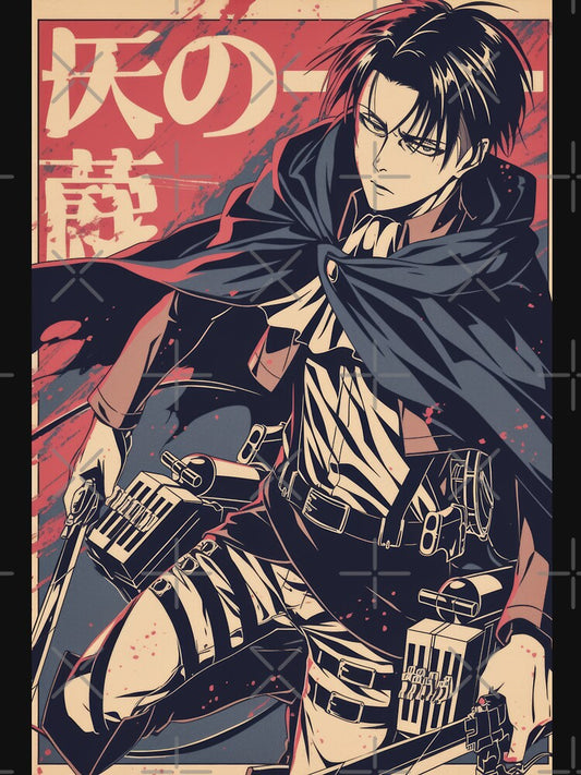 Copy of Levi Sumi-e by AnimeArsenalPrints Unisex T-shirt, Sweatshirt, Hoodie, Long Sleeve Tee