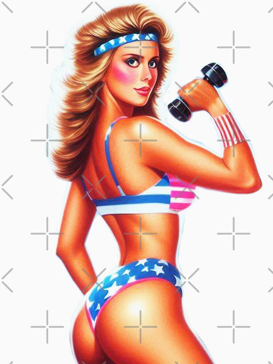 80s Bikini Woman by PulpVintage Unisex T-shirt, Sweatshirt, Hoodie, Long Sleeve Tee