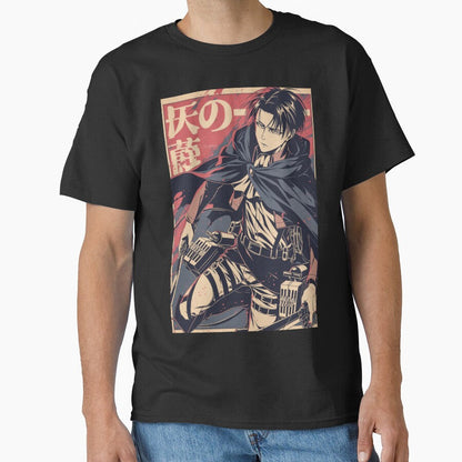 Copy of Levi Sumi-e by AnimeArsenalPrints Unisex T-shirt, Sweatshirt, Hoodie, Long Sleeve Tee