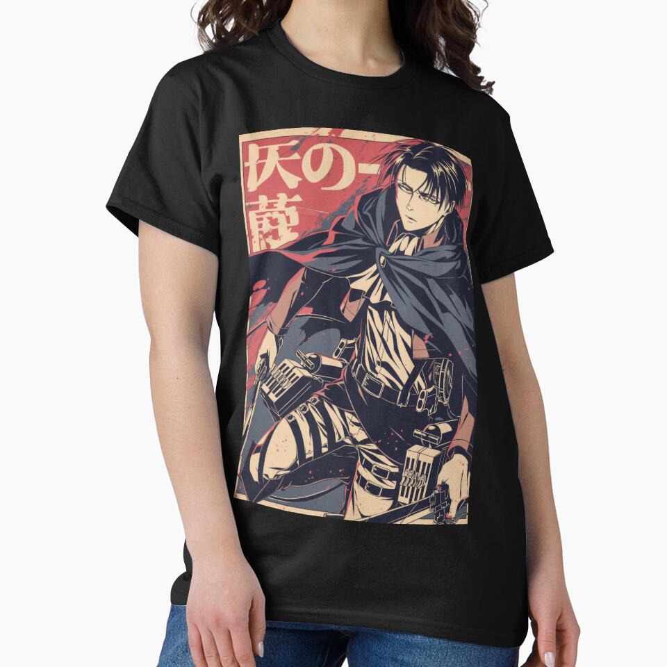 Copy of Levi Sumi-e by AnimeArsenalPrints Unisex T-shirt, Sweatshirt, Hoodie, Long Sleeve Tee