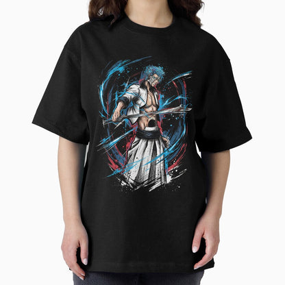 Grimmjow Fierce Blue Panther Hollow Inspired – Anime Manga Villain Portrait by Senpaiwaves