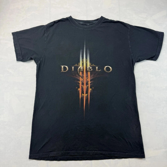 Diablo III 3 Video Game Promo T Shirt Blizzard SZ L Unisex T-shirt, Sweatshirt, Hoodie, Long Sleeve Tee